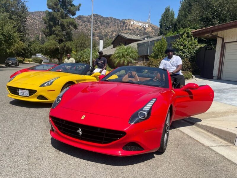Hollywood: 30 min Hollywood Sign Ferrari Tour - The Sum Up