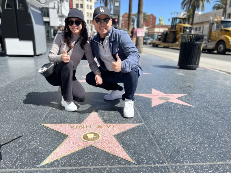 Hollywood: Make Your Own Star Walk of Fame Photo Experience - A Fun and Authentic Hollywood Moment
