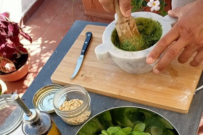 Homemade Pasta and Pesto Class with a Local Chef in Genoa - The Itinerary in Detail