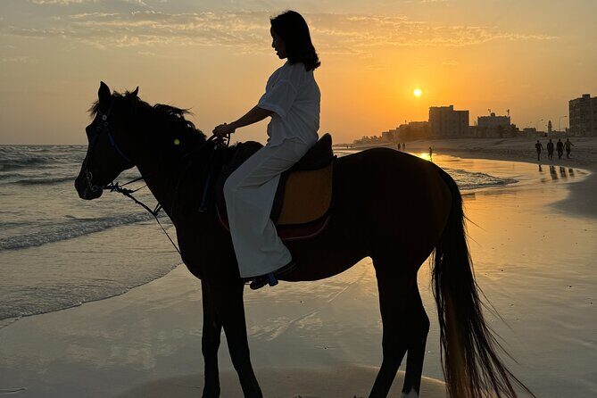 Horse riding by the beach Salalah - Key Points