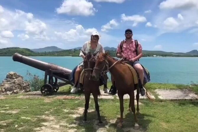 horseback-riding-at-hawksbill-beach-in-five-islands-antigua