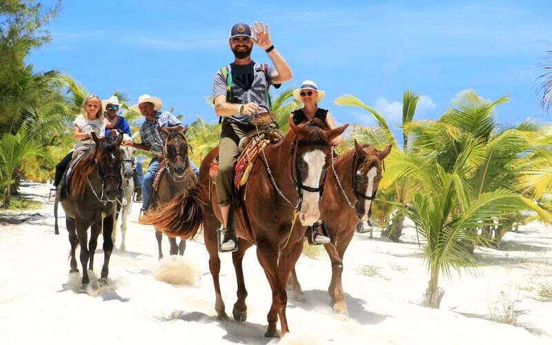 Horseback riding at Rancho Bonanza and Cenote swim - An Authentic and Relaxed Jungle Adventure