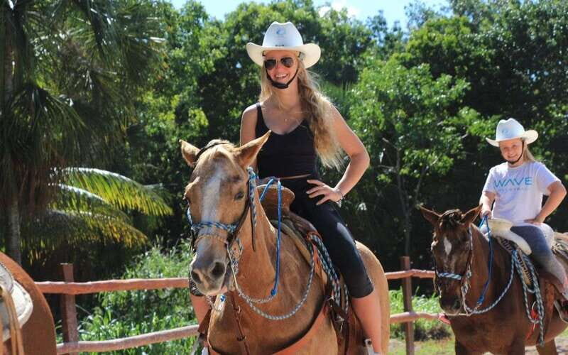 Horseback riding at Rancho Bonanza and Cenote swim - Practical Details and Value