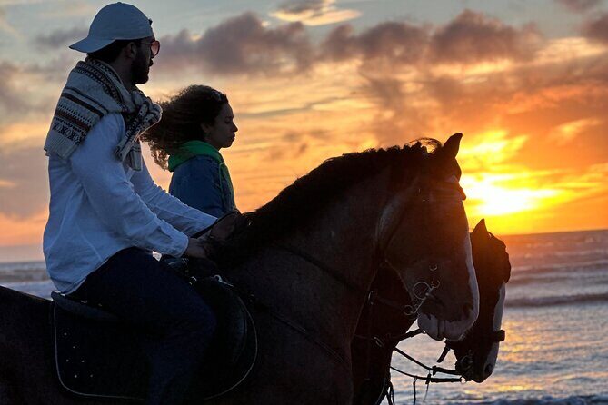 Horseback riding at sunset (2 hours) - Key Points  