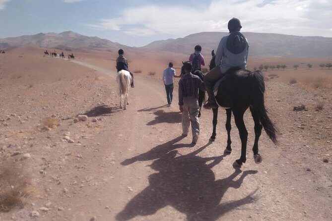 Horseback Riding in a special agafay desert - The Itinerary and What to Expect