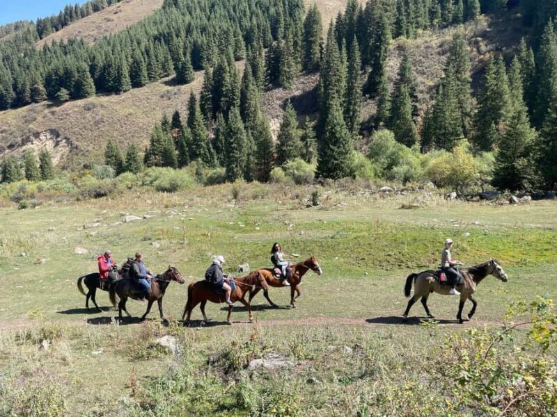 Horseback riding individual 1-day trip in Chon-Kemin gorge - Key Points