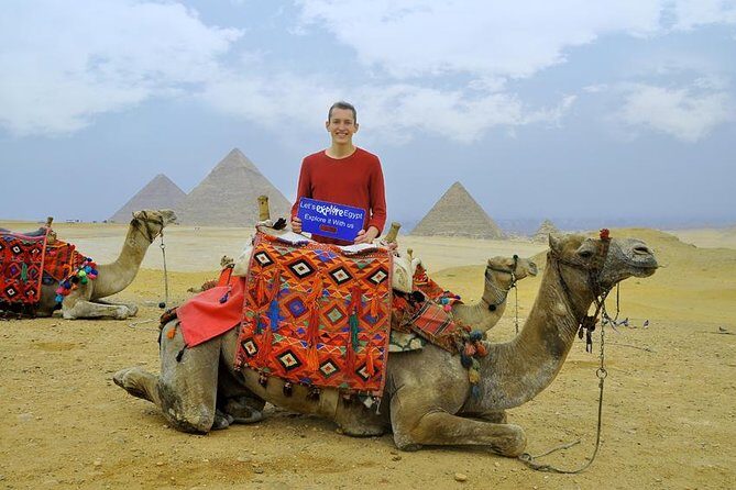 Horsepower Trip Giza Pyramids, Gem Museum, Inside pyramid,Camel - Exploring the Pyramids of Giza and the Sphinx
