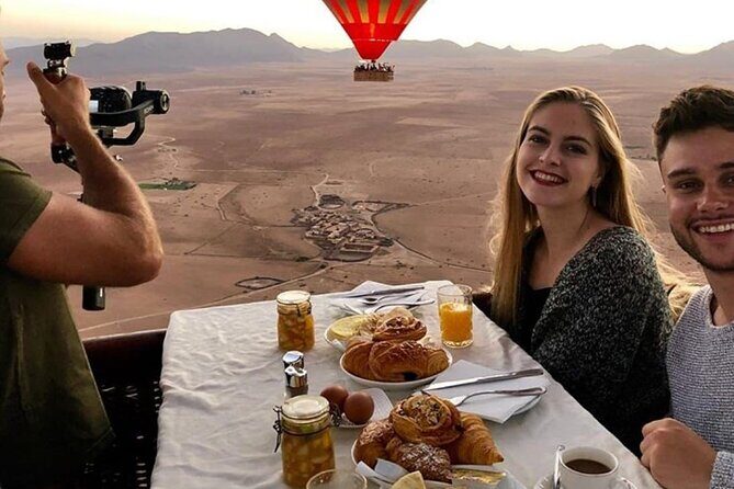 Hot Air Ballon with Sunrise in Marrakech with Breakfast - A Scenic Start at Centre Commune Bourrous