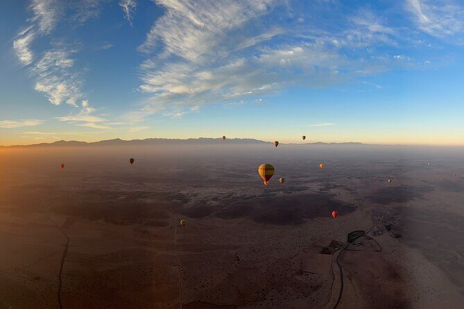 Hot air balloon flight at sunrise in Marrakech & breakfast - The Experience, Based on Reviews