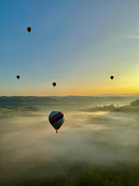 Hot Air Balloon Flight in Tuscany - Breathtaking Aerial Perspectives