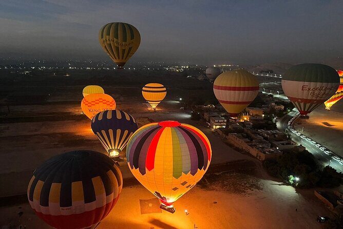 Hot air balloon ride in Luxor with hotel delivery service - Luxor’s Hot Air Balloon Ride: An Unforgettable Aerial Perspective