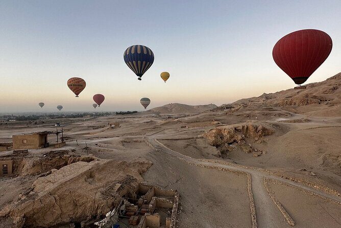 Hot air balloon ride in Luxor with hotel delivery service - The Sum Up