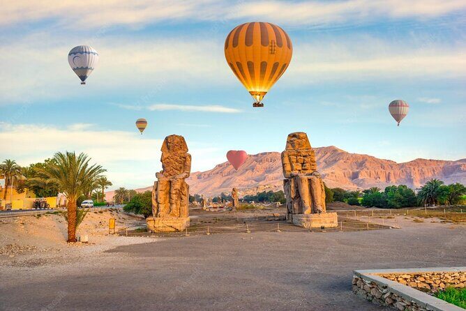Hot Air Balloon, with Secrets of the West -Luxury Tour - Discover the Secrets of Luxor with a Luxury Hot Air Balloon and West Bank Tour