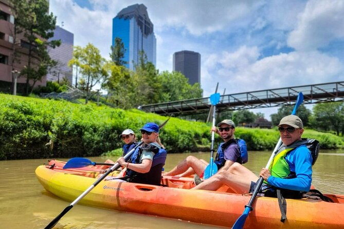 houston-sunset-skyline-kayaking-tour