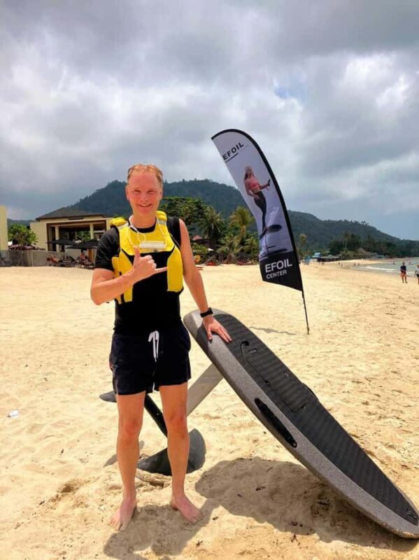 Hua Hin: 1-Hour E-Foil Experience with Professional - The Learning Curve and Experience