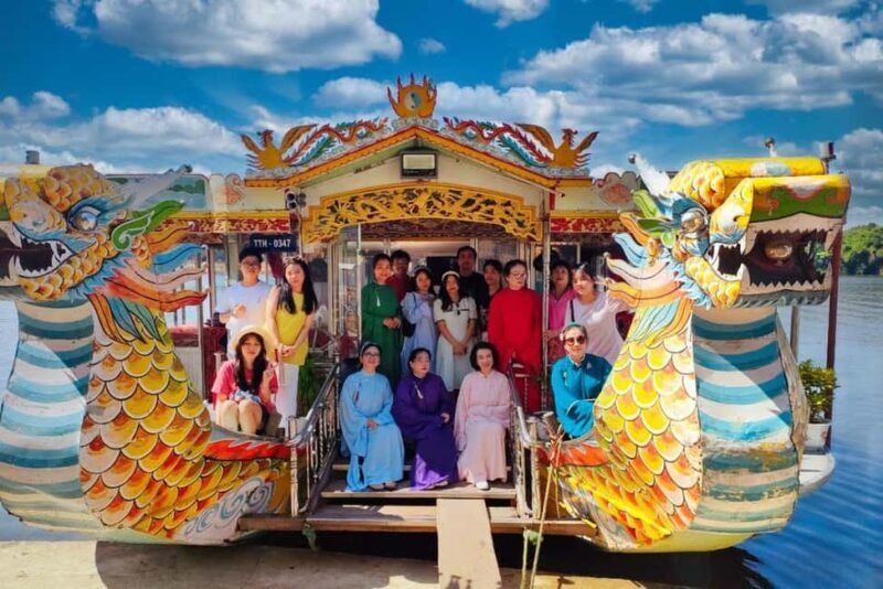 Hue: Food Tour with Guide and Royal Music on Dragon Boat - Key Points