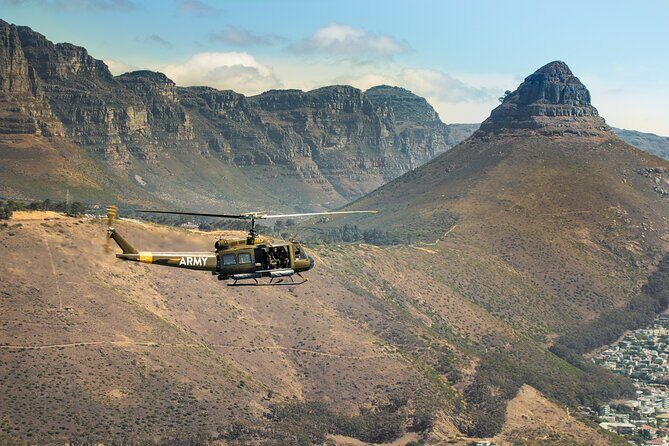 Huey Army Helicopter Adventure Flight in Cape Town - The Itinerary in Detail
