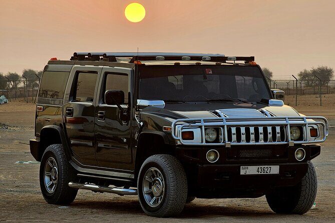 Hummer Desert Safari Experience with BBQ Dinner in Dubai - Key Points