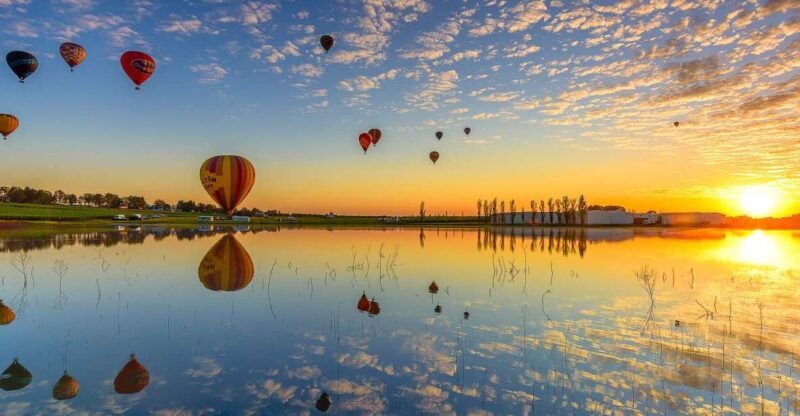 hunter-valley-sunrise-balloon-ride-with-bubbly-breakfast