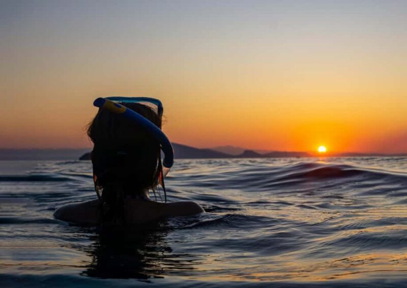 Hurghada: Adults only Sunset Cruise with Snorkeling & Dinner - Snorkeling in Crystal Clear Waters