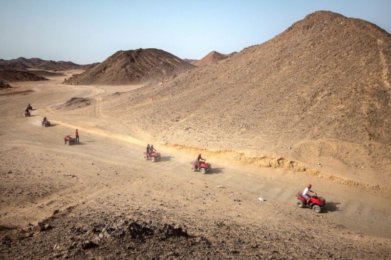 Hurghada: Desert Quad Bike Camel Ride with Optional GoPro - The Logistics: Transportation, Group Size, and Duration