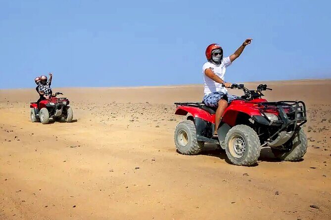 Hurghada Desert Safari Experience, ATV Quad, Camel Ride & Dinner - FAQ