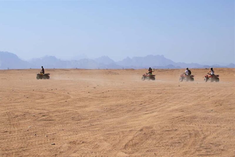 Hurghada Desert Safari: Quad Biking & Bedouin Village Visit. - An Exciting Mix of Adventure and Culture in the Egyptian Desert