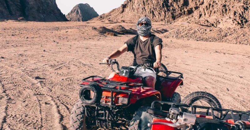 Hurghada Desert Safari: Quad Biking & Bedouin Village Visit. - Key Points