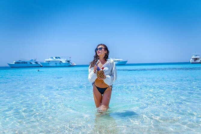 Hurghada Giftun Island Speedboat Cruise To Orange bay - Key Points