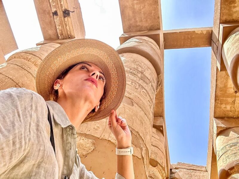 Hurghada: Luxor Valley of the Kings & Tutankhamun Tomb Trip - The Colossi of Memnon