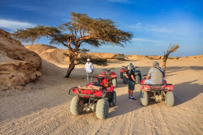 Hurghada: Mega Jeep safari, ATV & Bedouin vibe, and Dinner - An Adventure Packed with Variety and Culture
