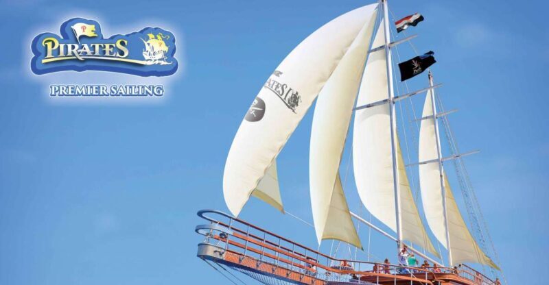 Hurghada: Pirates Sailing Boat to Orange Bay with Transfers - Key Points