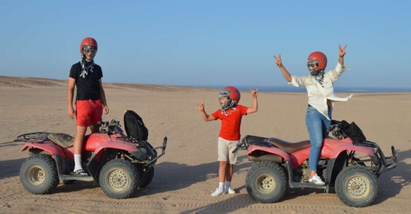 Hurghada: Quad Bike Safari, Camel Horse Ride, Dinner & Shows - Key Points