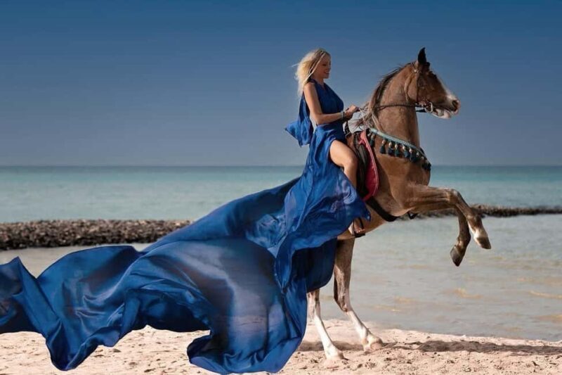 Hurghada: Red Sea & Desert Horse Riding Tour with Swimming - Key Points