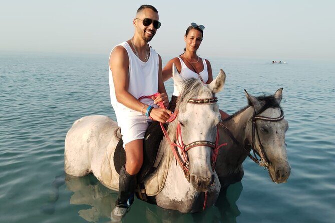 Hurghada: Red Sea & Desert Horse Riding Tour with Swimming - Key Points