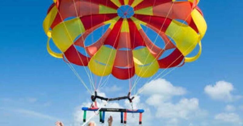 Hurghada: Speedboat Parasailing Adventures & Hotel Pick up - Island Choices and Snorkeling Stops