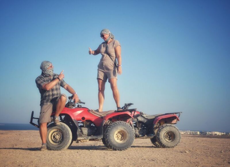 Hurghada: Sunset Quad Bike, Camel w/ Opt Stargazing and BBQ - Exploring the Desert on a Quad Bike: What to Expect