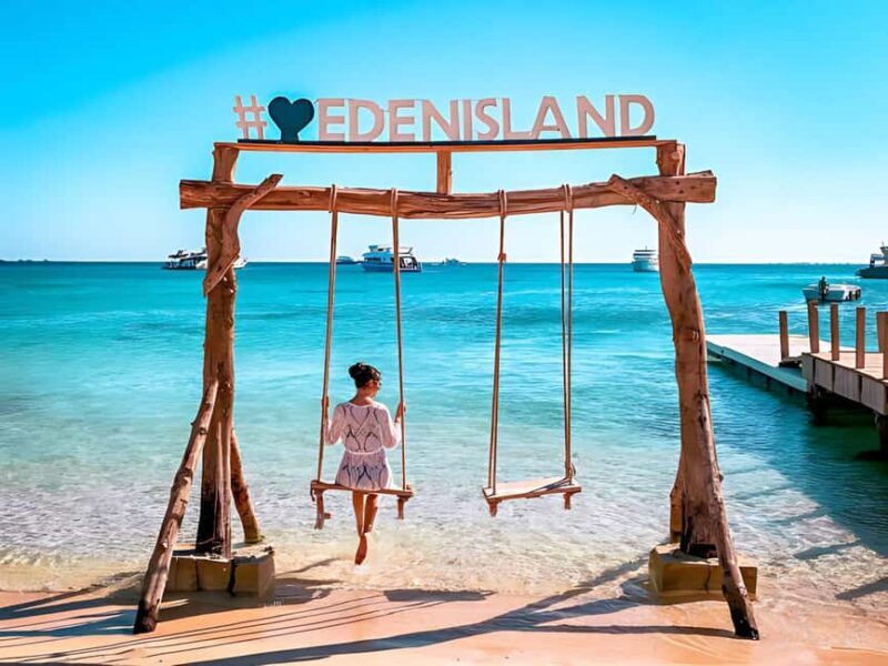 Hurghada:Eden Island Full-Day Trip with Water sports & Lunch - Key Points