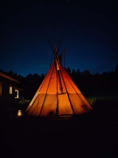 Husky Farm Visit with HuskySled Ride and Campfire - Drumming: A Calming and Grounding Experience