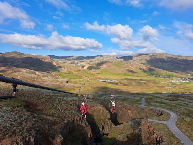 Hveragerdi: Mega Zipline Experience - Key Points