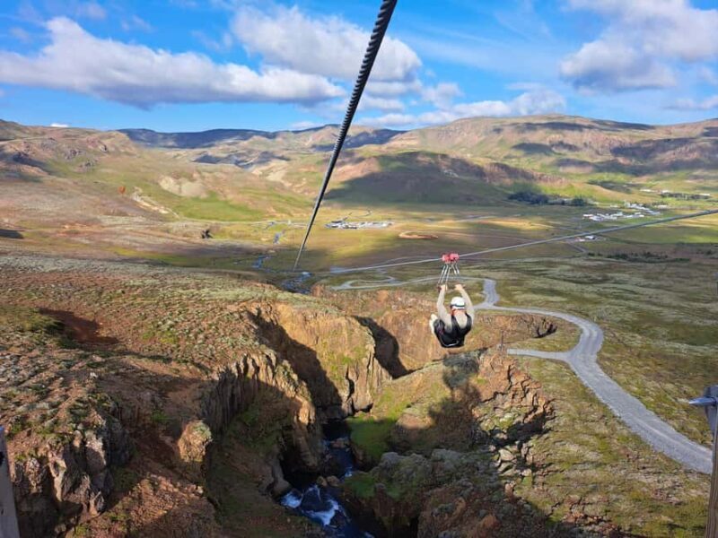Hveragerdi: Mega Zipline Experience - Introduction to the Mega Zipline Experience