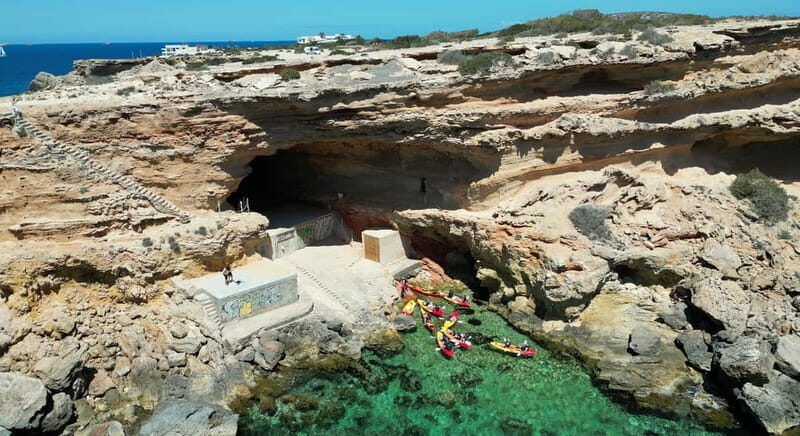 Ibiza: Sea Cave Tour with Guided Kayaking and Snorkeling - Final Stops & Return to Cala Codolar