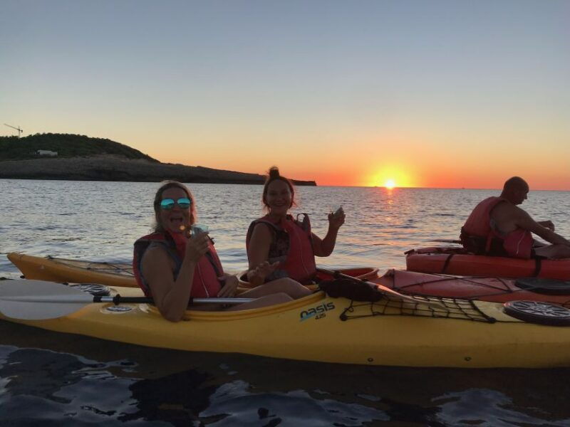 ibiza-sea-kayaking-at-sunset-and-sea-caves-tour