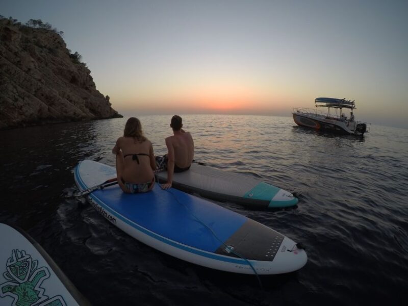 Ibiza: SUP & Snorkel Boat Tour with Caves, Drinks & Photos - Real Experiences from Travelers