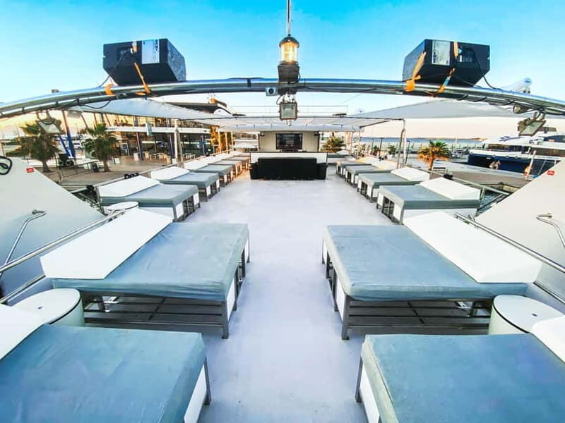 Ibiza: VIP Catamaran Party with Premium Open Bar, Paella and Club Ticket - Key Points