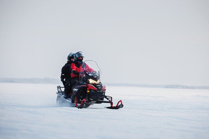 Ice Fishing and Snowmobile Safari Combo in Lapland - An Authentic Arctic Adventure
