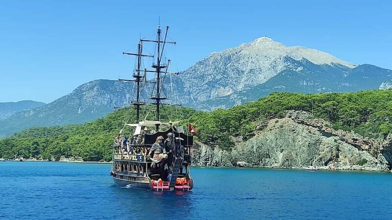 Icmeler Pirate Boat Trip, Lunch Unlimited Drinks - An Overview of the Icmeler Pirate Boat Experience