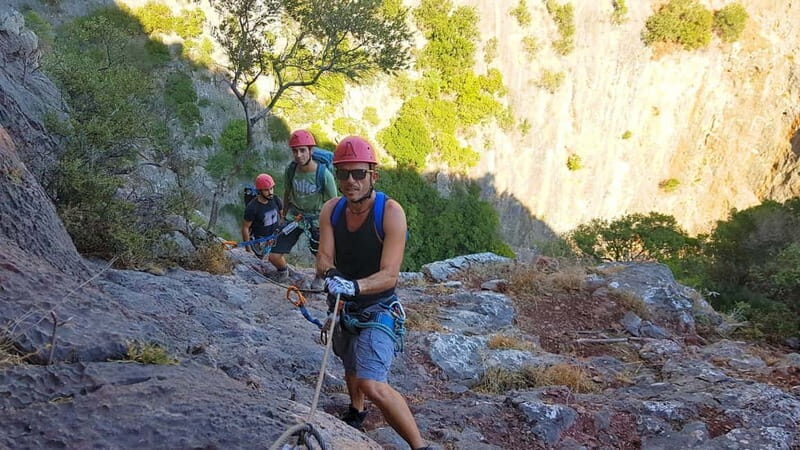 Iglesias: Abseiling in the Gutturu Xeu Canyon - An In-Depth Look at the Gutturu Xeu Canyon Abseiling Tour