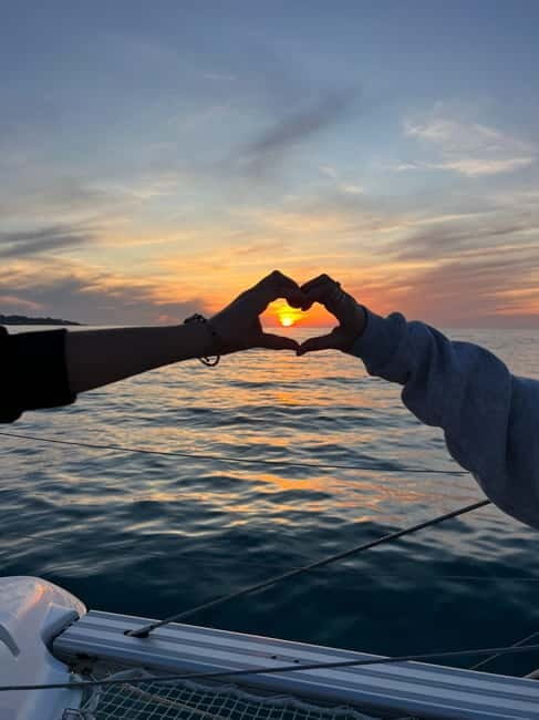 Ile-Rousse, Corsica: Gourmet catamaran excursion at sunset - An In-Depth Look at the Sunset Catamaran Experience