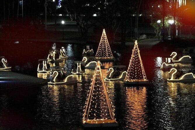 illuminated-swan-boat-night-ride-on-rainbow-lagoon